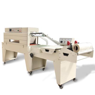 China Semi Automatic PVC/PP/POF/PE Products Film Shrink Wrapping Pneumatic Packing Machine for sale