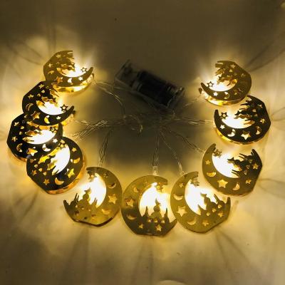 China As Picture 1.65M 10 Supplies Ramadan Led String Lights Eid Mubarak String Lights Ramadan Kareem Mubarak Gift Eid Festival Party Lights for sale