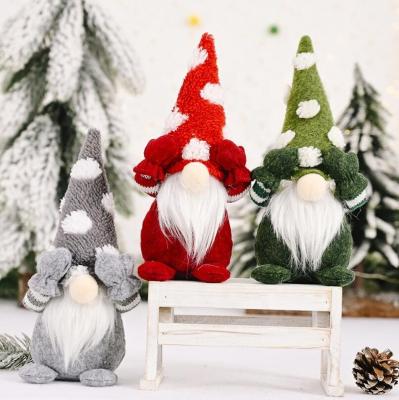 China 2022 Faceless Christmas Tree Ornament Merry Christmas Doll Faceless Xmas Doll Christmas Decoration For Home Navidad Noel Gifts Happy New Year 2023 for sale