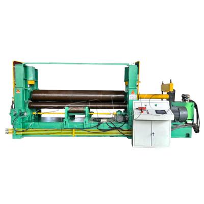 China Hydraulic Universal 3 Roll Plate Rolling Machine 2000mm 2500mm 3000mm 3200mm for sale