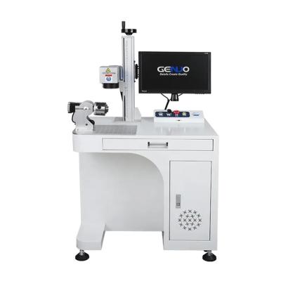 China High Precision GLM Series Fiber Laser Marking Machine Vinnige snelheid Te koop