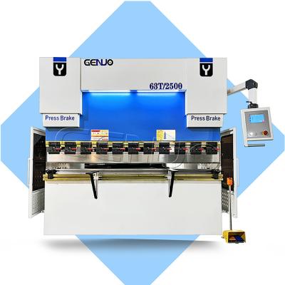 China Máquina eléctrica automática de frenado de prensa CNC Máquina hidráulica de flexión de chapa de metal en venta