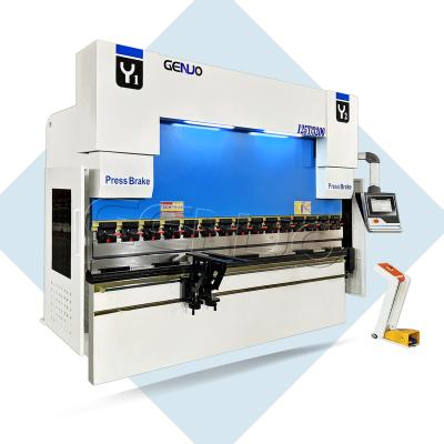 China Máquina de dobra de chapas de aço inoxidável Delem Controle CNC à venda