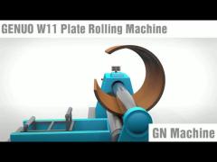 Mechanical Symmetry 3-Roller Plate Rolling Machine