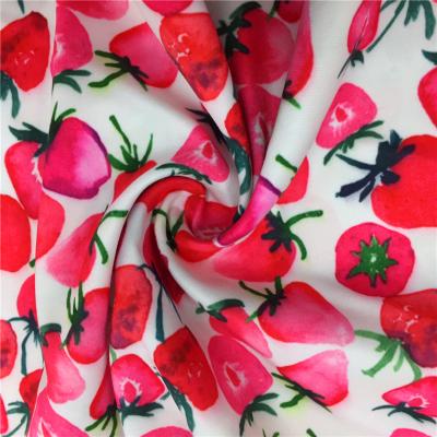 China Waterproof Newcomers Wholesale Custom 100% Digital Printed Polyester Peach Skin Twill Fabric For Boardshort for sale