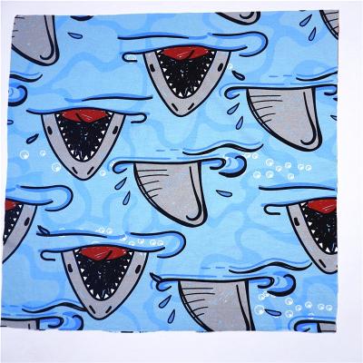 China Sustainable Hot Sale Digital Printed Organic Bamboo Fabric Size Quality 95%Bamboo 5%Spandex For Baby Cloth, 230-250GSM Blanket for sale