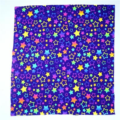 China Durable 97% Cotton 3%Spandex Stretch Printed Cotton Stretch Satin Fabric For Dress, Shirt 180GSM for sale