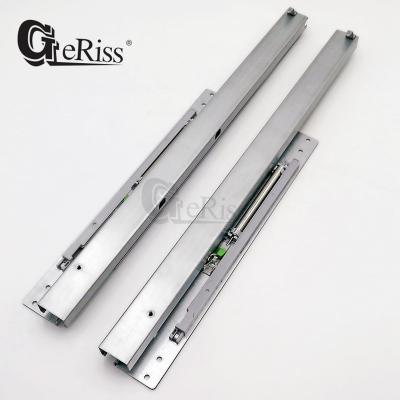 China Cabinet GERISS EUR33U Full Extension Undermount Soft Closing Wire Locker Euro Style Wire Locker Drawer Slides for sale