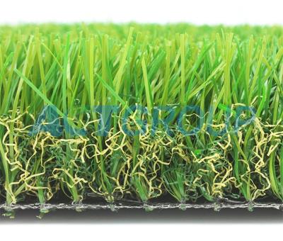 China Luxury Soft  Commercial Artificial Grass  Comfortable Anti - Slip No Weather Limited for sale