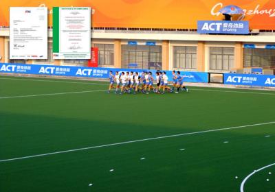 China Olivgrün-Stadions-Hockey-künstlicher Rasen-lange Haltbarkeit umweltfreundlich zu verkaufen