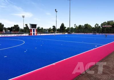 China Playground Hockey Artificial Grass , Durable Surface Artificial Lawn Grass Anti - Aging for sale