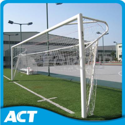 China Grundfußball-Ziel der stadions-natürlichen Größe, Socketed 12 x 6 Hallenfußball-Ziele zu verkaufen