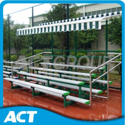 China Gym Portable Aluminum Bleachers , Outdoor Aluminum Bleachers No Deformation for sale