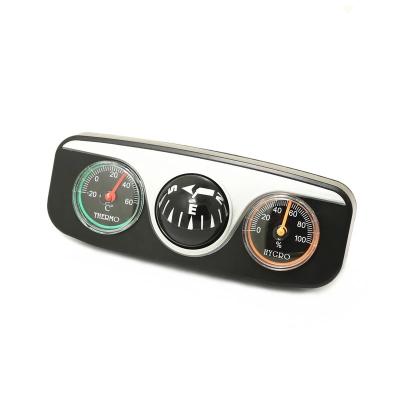 China 3 In 1 Portable Car Accessories Dashboard Thermometer Hygrometer DL21111703 for sale