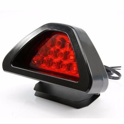 China Universal F1 Portable Car Accessories Styling 12 LED Safety Lamp Rear Light DY360 for sale