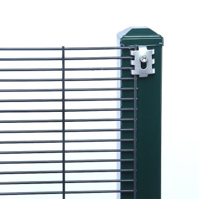 China Easily Assembled High Quality Galvanized PVC Coated Airport Small Hole Barrier Anti Climb 358 Fence for sale