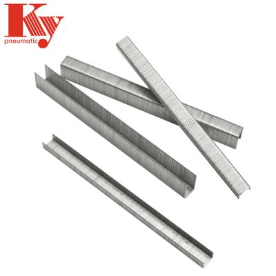 China Galvanized Steel Wire Gauge 22 14 Fine Wire Crown Clip Series 1414 for sale