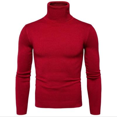 China 2021 High Quality Knitted Fashionable OEM Long Sleeve Sweater Neck Custom Pullover Anti-wrinkle High for sale