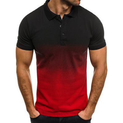 China Custom Wholesale Polyester Quick Dry Breathable Men's Plain Logo Anti-wrinkle Sublimation Print Golf Polo T-Shirts for sale