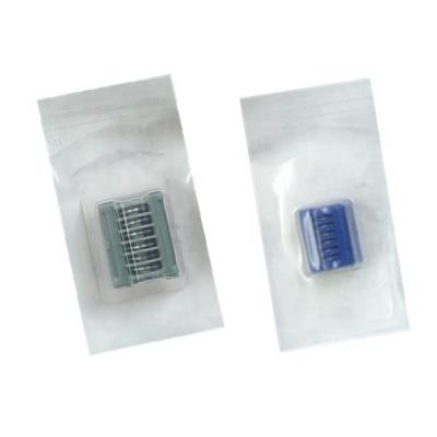 China Blue Ligating Clip Cartridge Titanium Material Small Size V Shape Surgical for sale