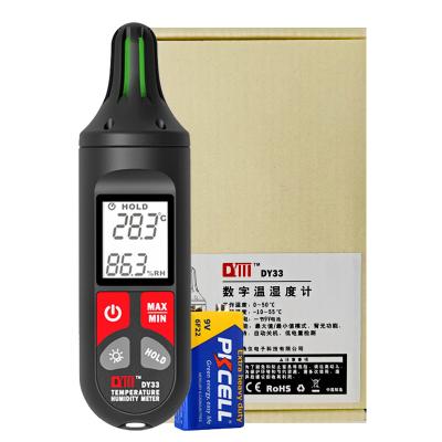 China Economic High Accuracy Thermometers Cold Chain Transportation Price DY33 Household Digital Thermometer and Hygrometer for Cellar for sale