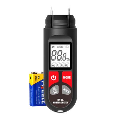 China DY31 New Design Warehouse Wood Moisture Meter Moisture Tester 0-99.9% Wood Data Socket for sale