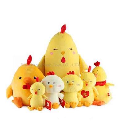 China Yellow Soft Stuffed Chicken Toy Chicken Best Seller Chicken Plush Toy For Festival Gift Stuffed Plush Chicken Toy for sale