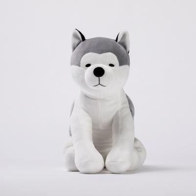 China High Quality Cheap Soft Cute Husky Plush Dog Toy For Christmas Stuffed Animals Gifts for sale