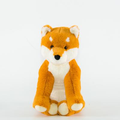 China Hot Sales Promotion Gifts Comfortable Stuffed Plush Orange Dog Plush Toys For Baby for sale