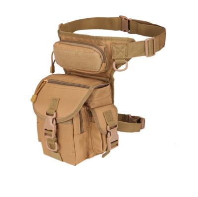 China Outdoor Detachable Tactical Fanny Pack Bike Case Water Bottle Holder Waist Leg Bag Waterproof Drop Motorcycle Functional Military Hip Leg Thigh Bag for sale