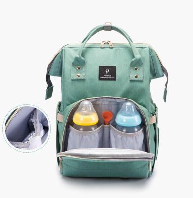 China Stand Bag With Large Entry 30% Off Multi Function USB Large Capacity Diaper Backpack 2018 Lightweight Mummy Baby Diaper Backpack for sale