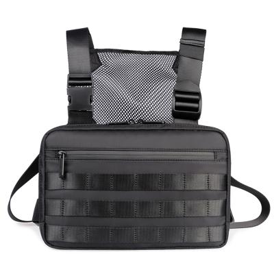 China Black Chest Front Pack Pouch Holster Rig, Barber Tool Chest Water Proof Fashion Bag for sale