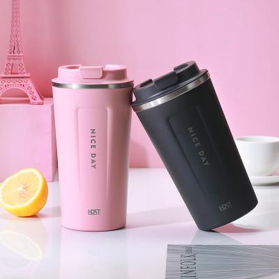 China Tumbler Stocked Stainless Steel Travel Mug With Lid Double Wall Coffee Mug for sale