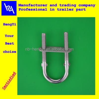 China Carbon steel or stainless steel U-bolt by Ningbo Hardware for sale