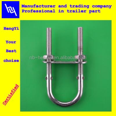 China Carbon steel or stainless steel U-bolt for sale