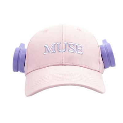 China JOINT rechargeable multi-functional hat glare lights cover rechargeable music hat baseball cap for sale