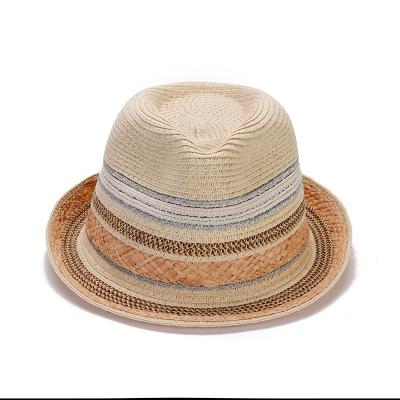 China Custom Picture Fashion Protection Summer Sun Paper Straw Hat for sale