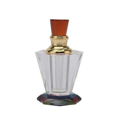 China High Quality Colorful Gift Crystal Glass Perfume Bottle Perfume Bottle for sale