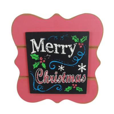 China Christmas Wooden Holiday Table Decoration Diy Home Christmas Crafts for sale