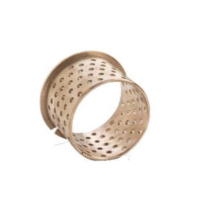 China Flanged Bronze Bushings Plain CuSn8 Mesh for sale