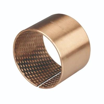 China Engine Connecting Perforated Wrapped Bronze Bearings CuSn8 for sale