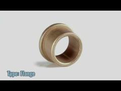 Sintered Bronze Sleeve Bushings High Precision Oil Impregnated