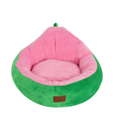 China High Quality Comfortable Soft Travel Down Material Cat House Pet Product Cat Bed Pet Bed for sale