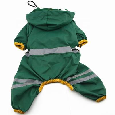 China Wholesale Viable New Manufacturer Customized Outdoor Quadruped Raincoat Amazon Dog Raincoat for sale