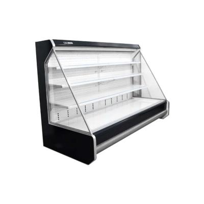 China Custom Commercial Single-temperature Supermarket Upright Deep Meat Freezer Upright Display Fridge With Low Price zu verkaufen