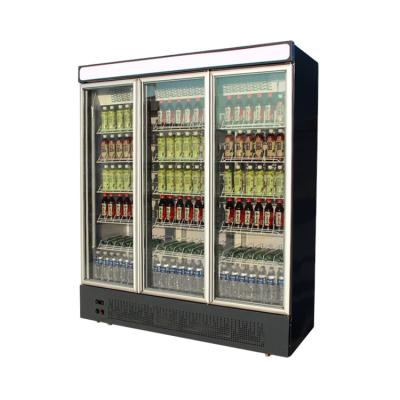 Chine Single-Temperature Custom 3 Door Commercial Fridge Cold Drinks Beer Fridge à vendre