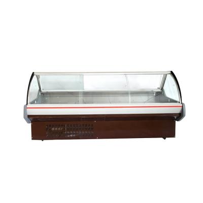 Cina Single-temperature delicatessen meat display cooked food refrigerators custom deli refrigerator for sale in vendita