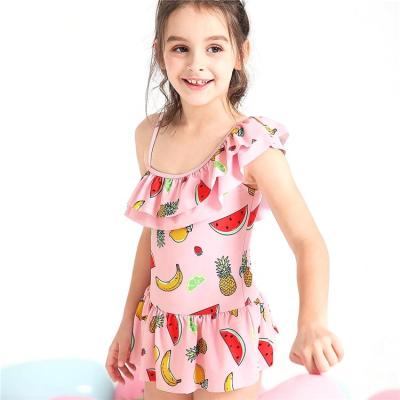 China Best Selling Girls Swim Wear Beach Wear Breathable One Piece Swimsuit Baby Swimwear for sale