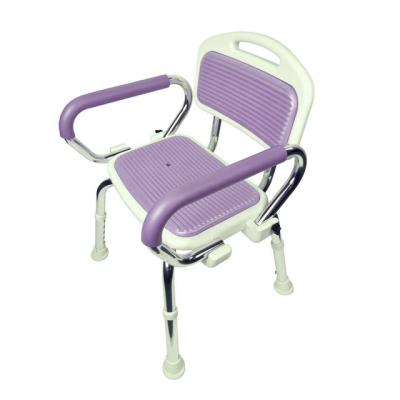 China Convenient Hospital And Health Care Equipment Flip Arm Bath Seat Adult Toilet Chair For Elderly for sale