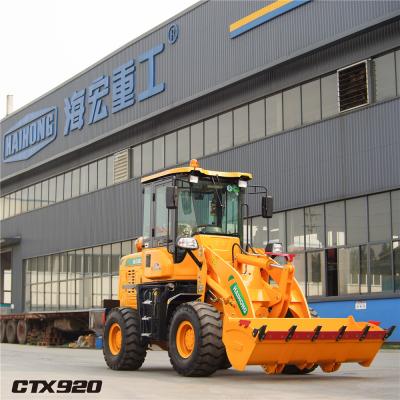 China ZL15 CTX920 small cheap loader 0.5m3 1.5T/bucket loader boom china loader for sale